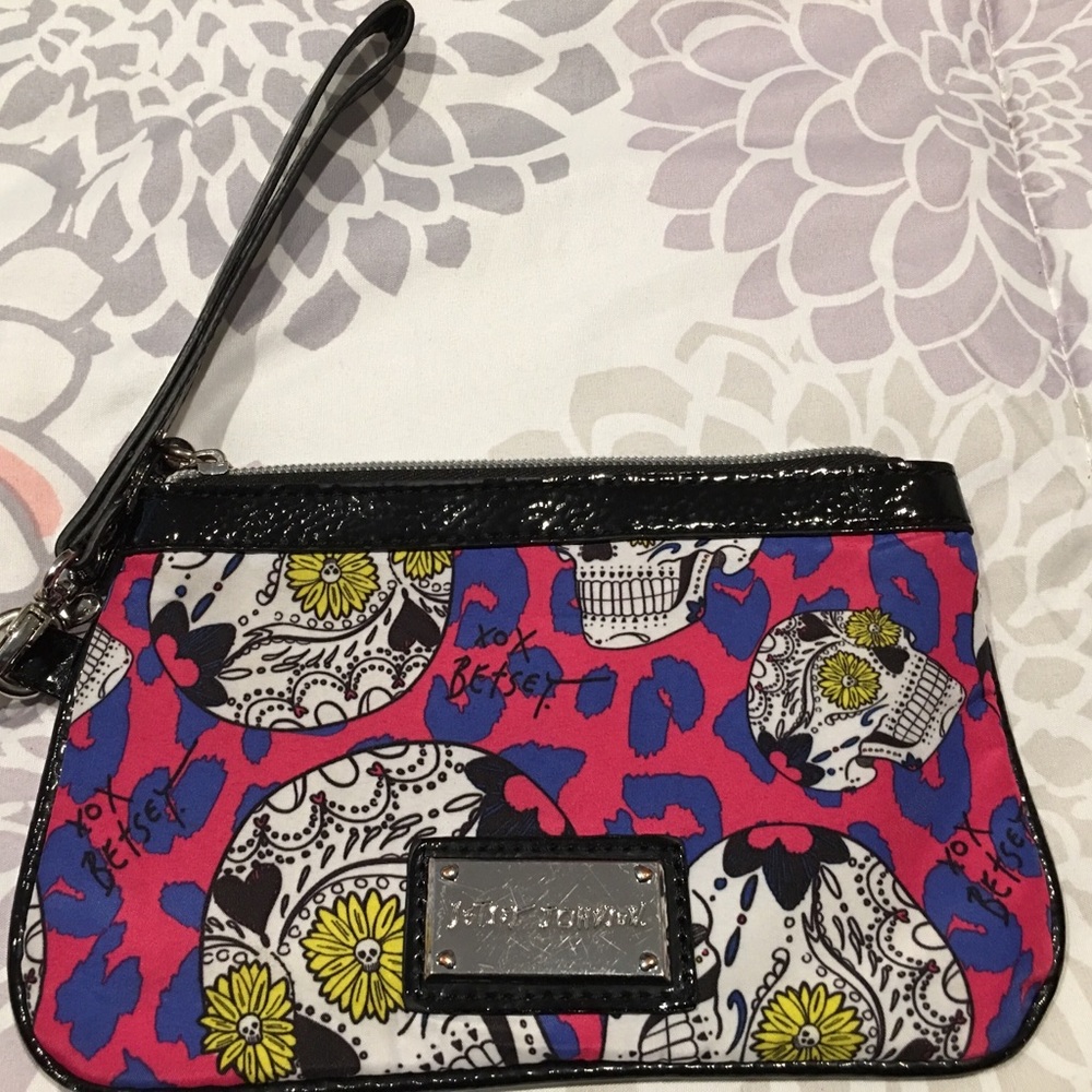 Betsey Johnson cosmetic bag